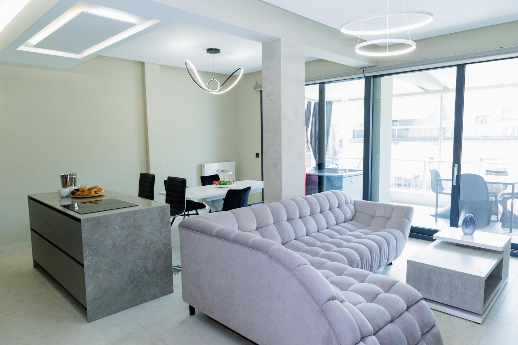 Chic Penthouse Appartamento Salonicco